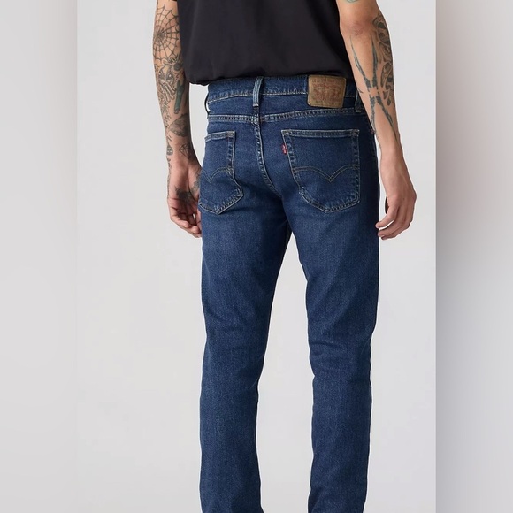 Levi's Dark Blue 510™ SKINNY FIT MEN'S JEANS - Picture 6 of 12